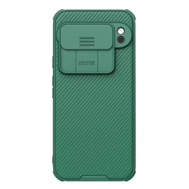 Nillkin CamShield PRO kemény tok Google Pixel 9 Pro XL készülékhez mélyzöld