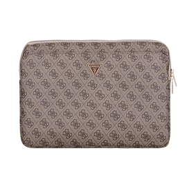 Guess PU 4G Triangle Logo tok Notebook 14" készülékhez barna