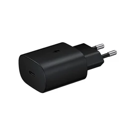 EP-TA800EBE Samsung USB-C 25W utazótöltő fekete - csomagolás nélküli gyártói