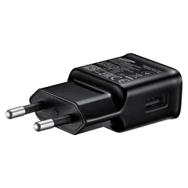 EP-TA200EBE Samsung USB-A 15W utazási töltő fekete (OOB Bulk)