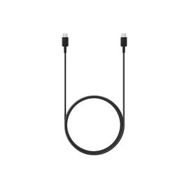 EP-DX310JBE Samsung USB-C/USB-C adatkábel 3A 1.8m fekete - csomagolás nélküli gyári