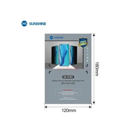 SUNSHINE SS-075S Hydrogel Privacy kijelzővédő okostelefonokhoz – 50 db
