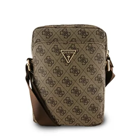 Guess PU 4G Triangle Logo táska 8" barna
