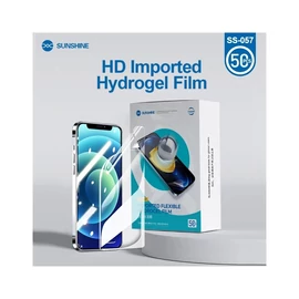 SUNSHINE SS-057 HD rugalmas hydrogel fóliák telefonokhoz – 50 db csomag