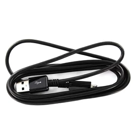ECB-DU4EBE Samsung microUSB adatkábel 1.5m fekete - csomagolás nélküli gyári