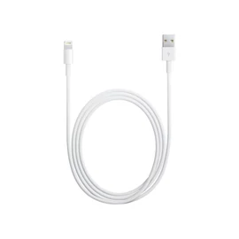 MD819 iPhone 5 készülékhez Lightning adatkábel 2m fehér - csomagolás nélküli gyártói