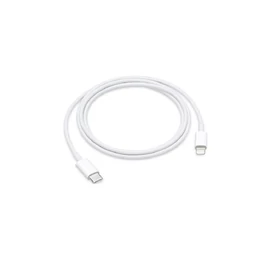MX0K2ZM/A iPhone készülékhez USB-C/Lightning adatkábel 1m fehér - csomagolás nélküli gyári