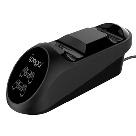 iPega 9180 PS4 játékvezérlőhöz dupla töltő