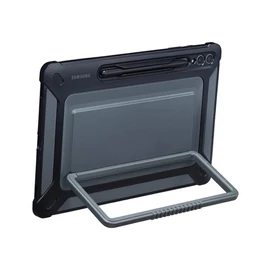 EF-RX810CBE Samsung védőtok állvánnyal Galaxy Tab S9+ készülékhez fekete (Sérült csomag)