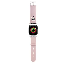Karl Lagerfeld Karl Head NFT óraszíj Apple Watch 38/40/41 készülékhez rózsaszín