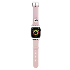 Karl Lagerfeld Karl Head NFT óra szíj Apple Watch 42/44/45/46/49 készülékhez rózsaszín
