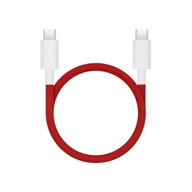 OnePlus SUPERVOOC Charge USB-C/USB-C adatátviteli mágneses kábel 10A 1.2m piros