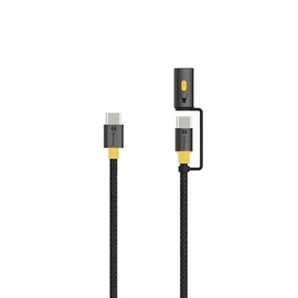 Tactical Stinger kábel USB-C/USB-C 1,5m fekete