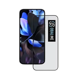 OBAL:ME 5D üveg kijelzővédő Google Pixel 10/10 Pro készülékhez fekete