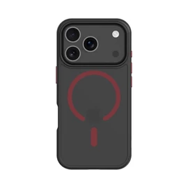 Tactical MagForce Hyperstealth 2.0 tok iPhone 17 Pro készülékhez fekete/piros