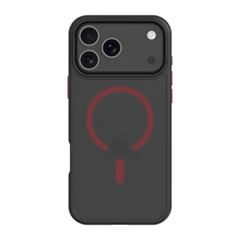 Tactical MagForce Hyperstealth 2.0 tok iPhone 17 Pro Max készülékhez fekete/piros