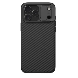 Nillkin CamShield PRO mágneses kemény tok Apple iPhone 17 Pro Max készülékhez fekete