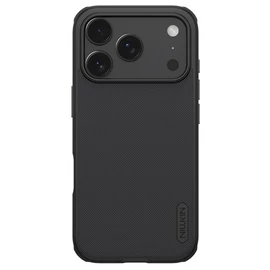 Nillkin Super Frosted PRO hátoldali tok az Apple iPhone 17 Pro készülékhez fekete