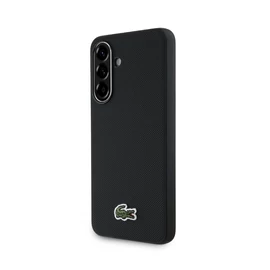 Lacoste Iconic Petit Pique Woven Logo MagSafe tok Samsung Galaxy A56 készülékhez fekete
