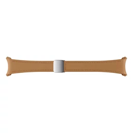 ET-SHR93SDE Samsung Galaxy Watch 6/6 Classic készülékhez D-Buckle bőrszíj (Vegan) S/M kamel