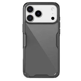Nillkin Nature TPU PRO tok Apple iPhone 17 Pro Max készülékhez átlátszó fekete