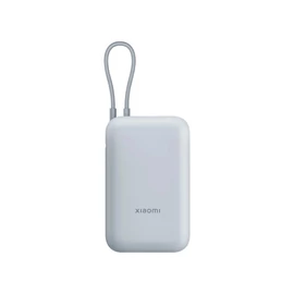 Xiaomi Töltőbank 22.5W 10000mAh integrált USB-C kábel jégkék