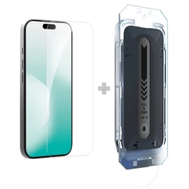 Nillkin Tempered Glass 0.2mm H+ PRO 2.5D Anti-reflektív üvegfólia Apple iPhone 17 Pro készülékhez (alkalmazóval)