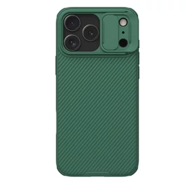 Nillkin CamShield PRO tok, Apple iPhone 17 Pro Max készülékhez, sötét zöld