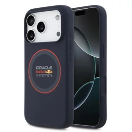 Red Bull Silicone Red Ring MagSafe tok iPhone 17 Pro készülékhez tengerészkék