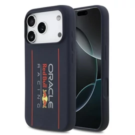 Red Bull Silicone Vertical Logo MagSafe tok iPhone 17 Pro Max készülékhez tengerészkék