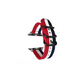 Xprotector XPRO™ Apple Watch szőtt műanyag szíj Apple Watch 42mm (S1-S3) / 44mm / 45mm / 46mm / 49mm készülékhez tricolor