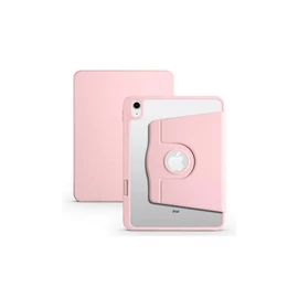 Etui Smartbook pink TPU tok több funkciós állvánnyal Apple Ipad Pro 11" (2024) készülékhez