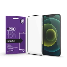 Xprotector XPRO™ Nano Glass kijelzővédő fekete kerettel Apple Watch 40mm készülékhez
