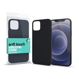 Xprotector XPRO™ Soft Touch szilikon tok fekete Apple iPhone 13 Mini készülékhez
