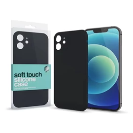 Xprotector XPRO™ Soft Touch szilikon tok Slim Fekete Apple iPhone 11 készülékhez