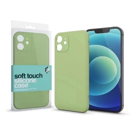 Xprotector XPRO™ Soft Touch szilikon tok Slim világoszöld Apple iPhone 14 Plus készülékhez