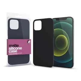 Xprotector XPRO™ Szilikon matte tok ultravékony fekete Apple iPhone 13 Pro készülékhez
