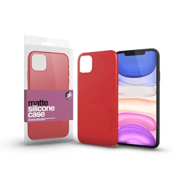 Xprotector XPRO™ Szilikon matte tok ultravékony korallpiros Apple iPhone 11 Pro készülékhez