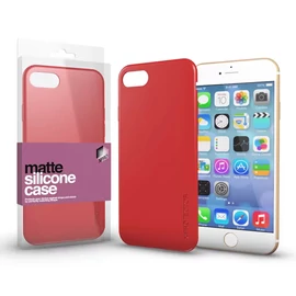 Xprotector XPRO™ Szilikon matte tok ultravékony korallpiros Apple iPhone 7 / 8 / SE 2020 / SE 2022 készülékhez