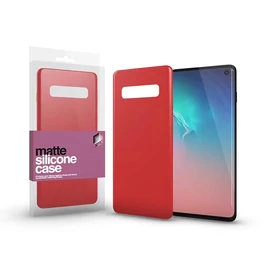 Xprotector XPRO™ Szilikon matte tok ultravékony korallpiros Samsung Galaxy S20 készülékhez