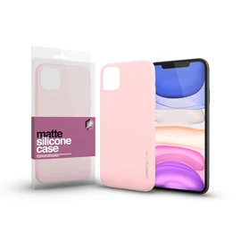 Xprotector XPRO™ Szilikon matte tok ultravékony Púder pink Apple iPhone 11 Pro Max készülékhez