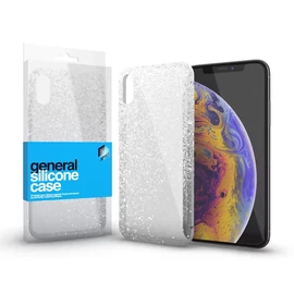 Xprotector XPRO™ Szilikon tok ultravékony csillámos átlátszó Samsung Galaxy S21+ készülékhez