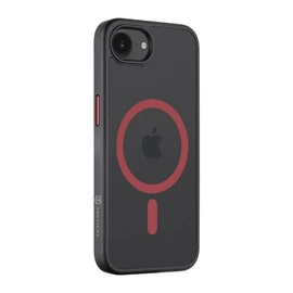 Tactical Hyperstealth 2.0 fekete/piros tok Apple iPhone 16e készülékhez
