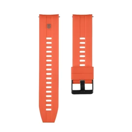 Tactical Quick Release Narancs szilikon univerzális óraszíj 22mm Samsung / Huawei / Honor / Garmin / Amazfit készülékekhez