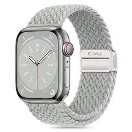 Tech-Protect NYLONMAG óraszíj szürke, Apple Watch 42mm (S1-S3) / 44mm / 45mm / 46mm / 49mm készülékhez