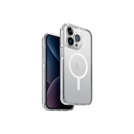 UNIQ Hybrid MagClick Charging Combat AF tok Apple Iphone 15 Pro Max készülékhez - blanc white