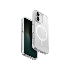 UNIQ Hybrid MagClick Charging Combat Luminous tok Apple Iphone 16 készülékhez - lumie white