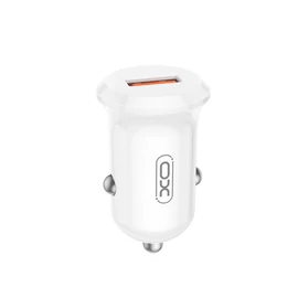 XO CC68 autós töltő USB-A 18W	fehér