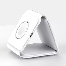 Xprotector XPRO™ összehajtható 3in1 vezetéknélküli töltő MagSafe 15W fehér