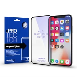 Xprotector XPRO™ Anti-Blue Light 2.5D Kék Fény Szűrős kijelzővédő üveg / üvegfólia Apple iPhone 16 Pro készülékhez